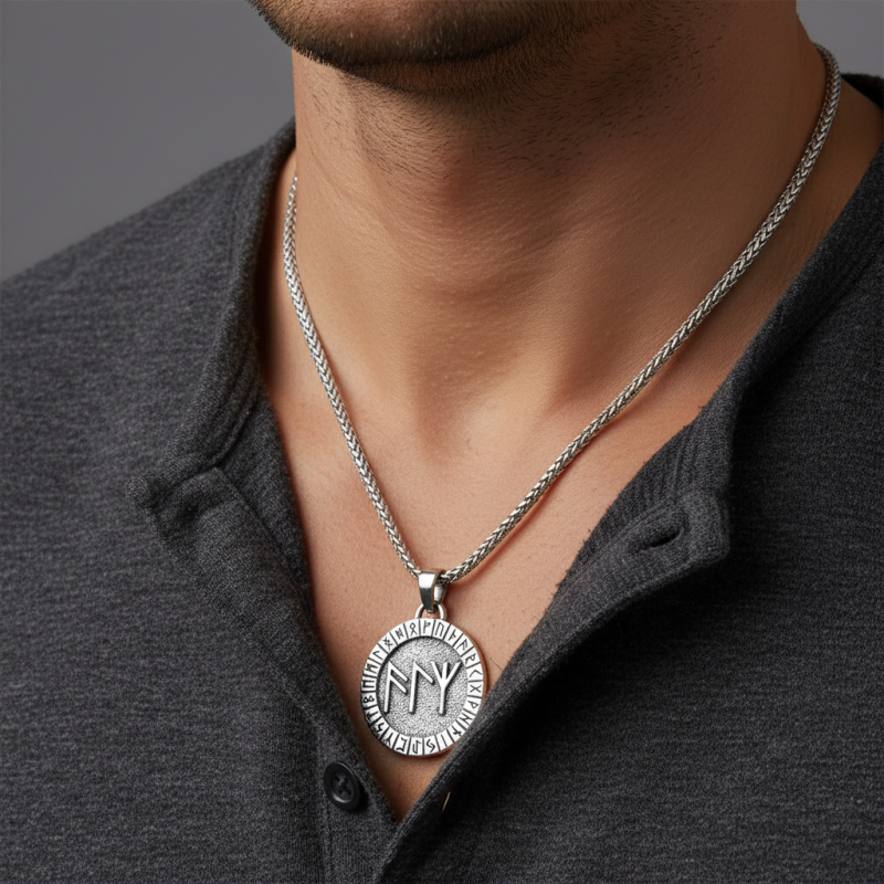 Подвес серебряный Три руны (А266п)