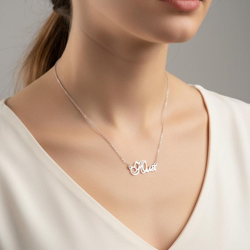 Колье серебряное Юля (201/01юля)