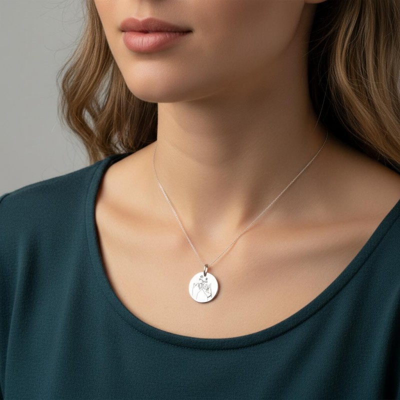 Подвес серебряный (419)