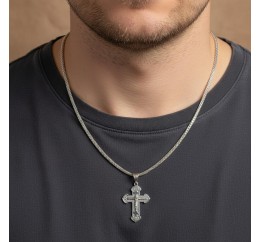 Подвес серебряный Крестик (Х10ч)