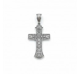 Подвес серебряный Крестик (Х19ч)