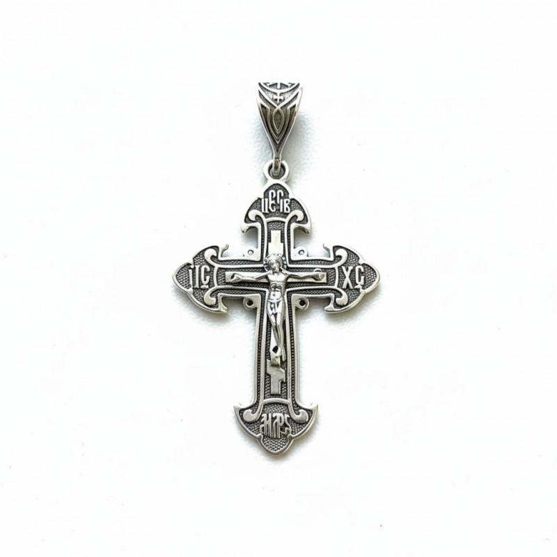Подвес серебряный Крестик (Х11ч)
