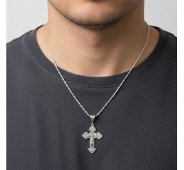 Подвес серебряный Крестик (Х11ч)