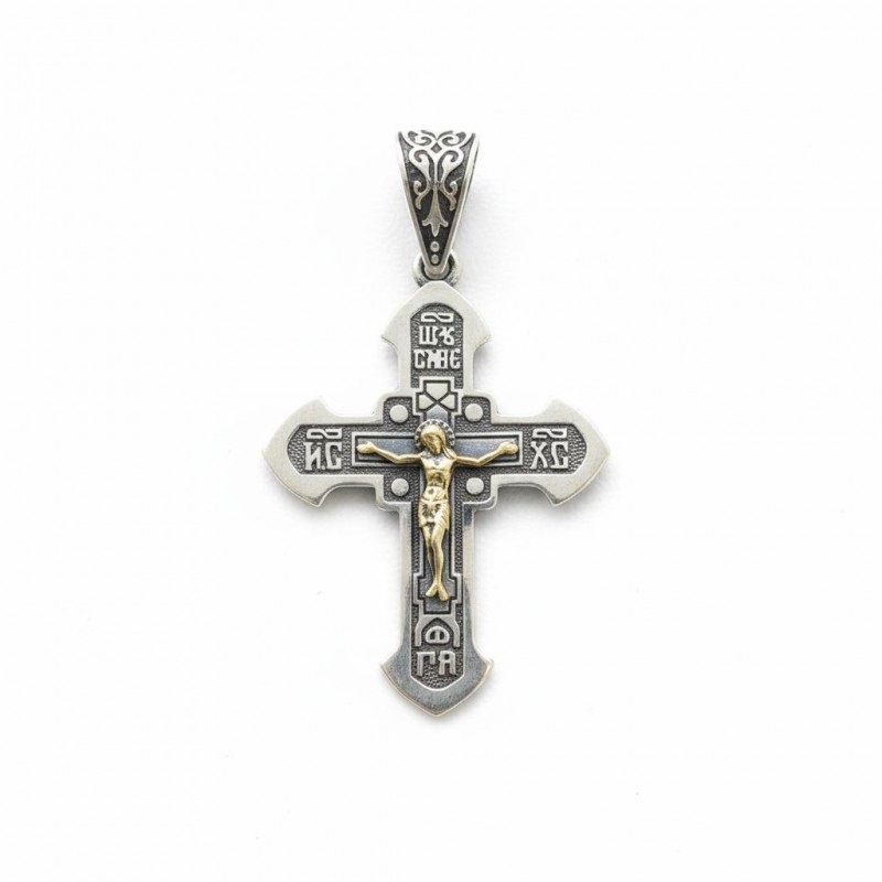 Подвес серебряный Крестик (Х20ч)