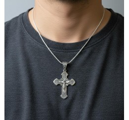 Подвес серебряный Крестик (Х20ч)