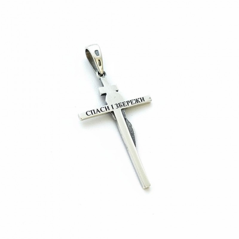 Подвес серебряный Крестик (Х28ч)