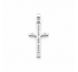 Подвес серебряный Крестик (Х26ч)