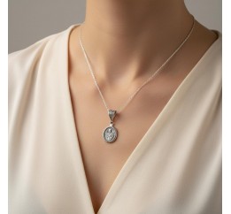 Ладанка серебряная Семистрельная (385ч)