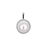 Подвес серебряный с жемчугом (1684пж)