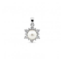 Подвес серебряный с жемчугом (933пж)