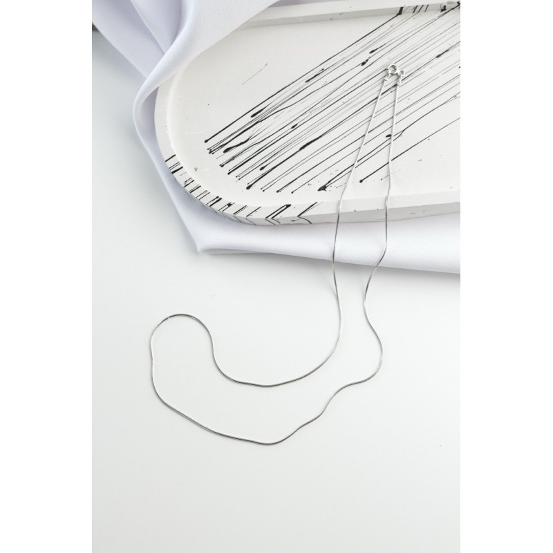 Цепочка серебряная Снейк (GQ8L)