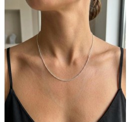 Цепочка серебряная Шарики (PDLC120)