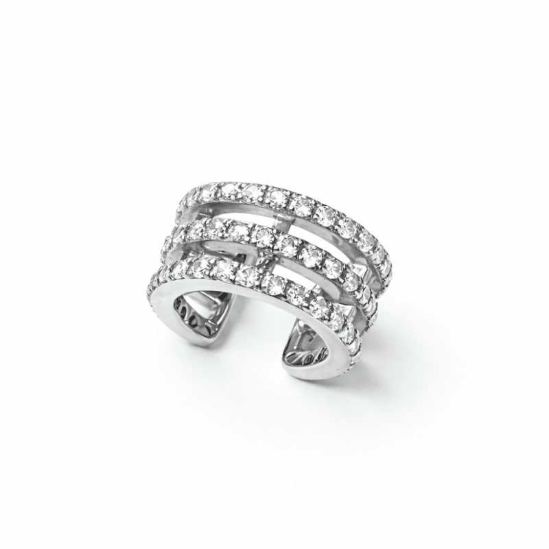 Серьги серебряные для пирсинга ушей (40097д)