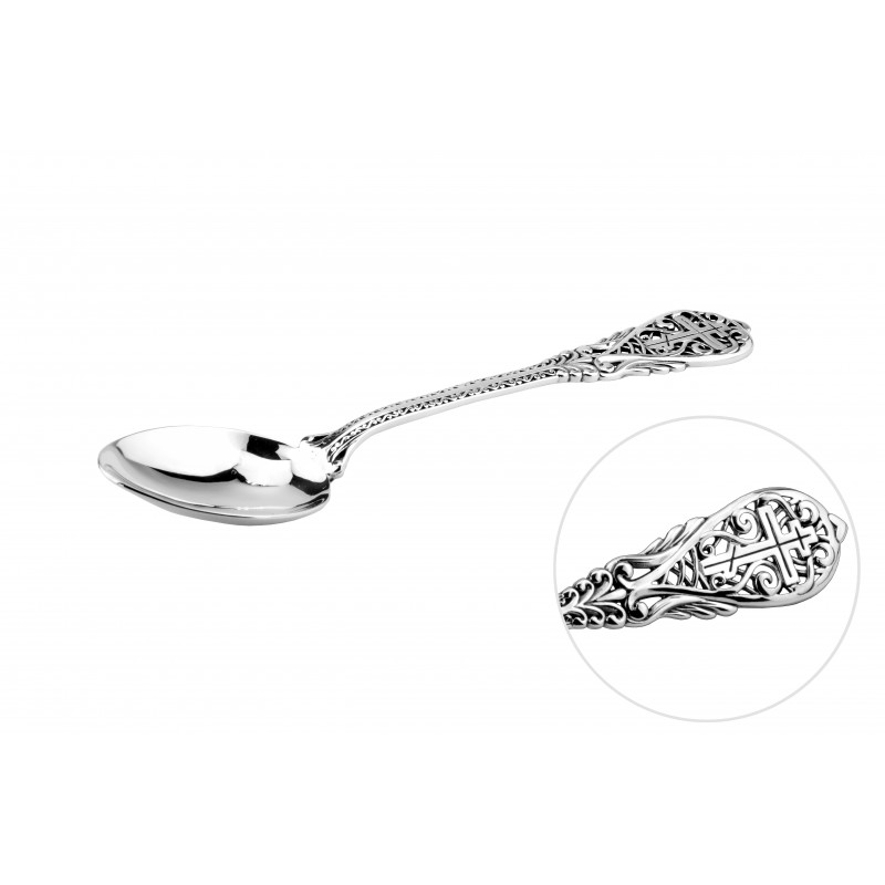 Ложка серебряная Крестины (8100205)