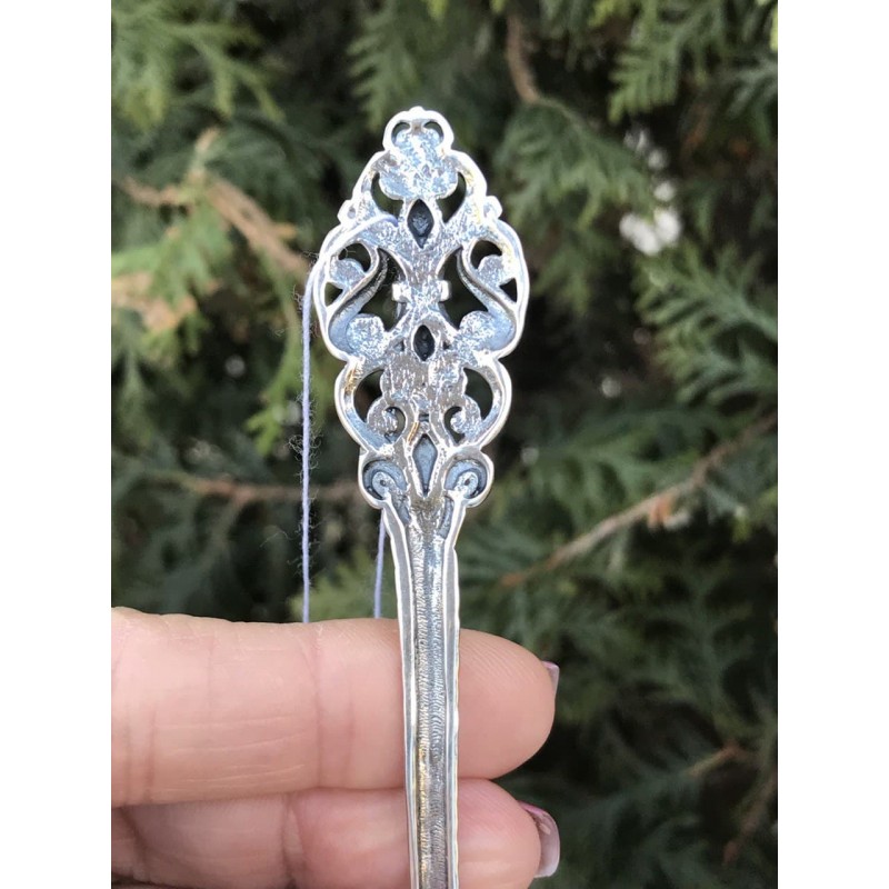 Ложка серебряная чайная  Августа (8100190)