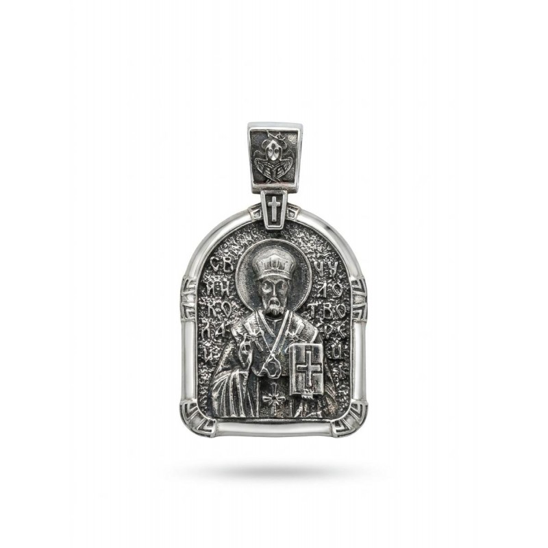 Ладанка серебряная Николай Чудотворец (1164п)