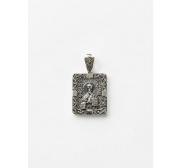 Ладанка серебряная Николай Чудотворец (0358м)