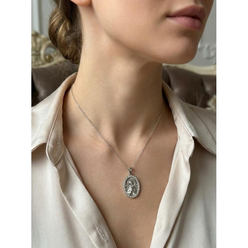 Ладанка серебряная Семистрельная (1210п)