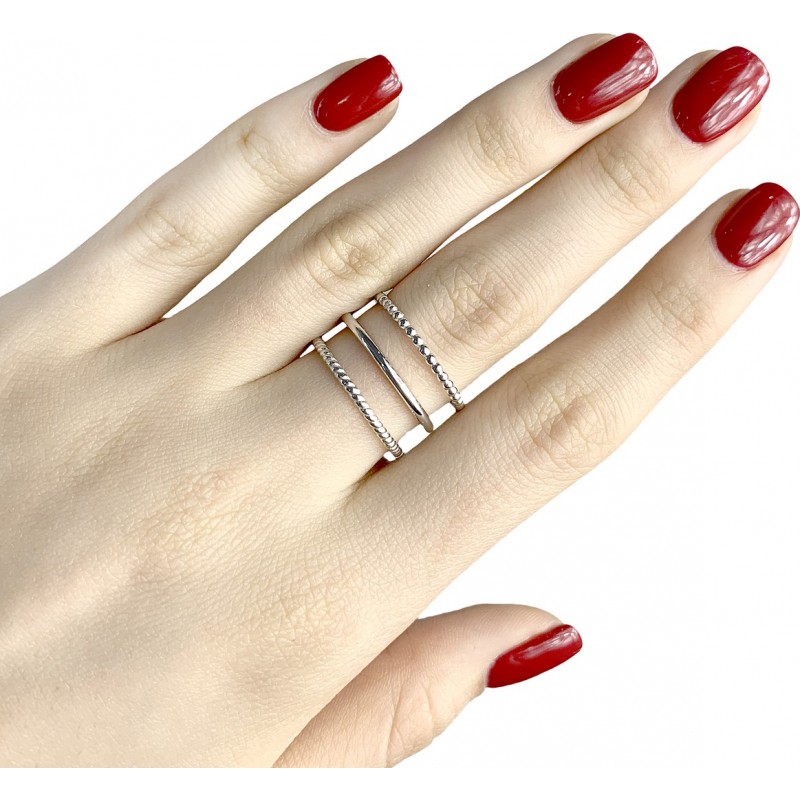 Серебряное кольцо SilverBreeze без камней 1941119 19 размер, 19 размер, 19 размер, 19 размер