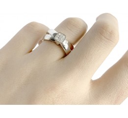 Серебряное кольцо SilverBreeze с  1957264 16.5 размер, 16.5 размер, 16.5 размер, 16.5 размер
