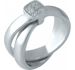 Серебряное кольцо SilverBreeze с  1957264 17 размер, 17 размер, 17 размер, 17 размер