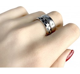 Серебряное кольцо SilverBreeze с емаллю 1985939 16 размер, 16 размер, 16 размер, 16 размер