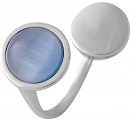 Серебряное кольцо SilverBreeze с кошачим глазом 2015611 18.5 размер, 18.5 размер, 18.5 размер, 18.5 размер