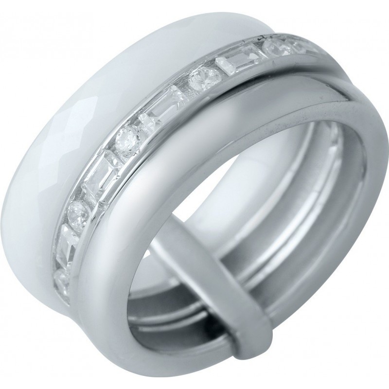 Серебряное кольцо SilverBreeze с керамикой (1978047) 18.5 размер