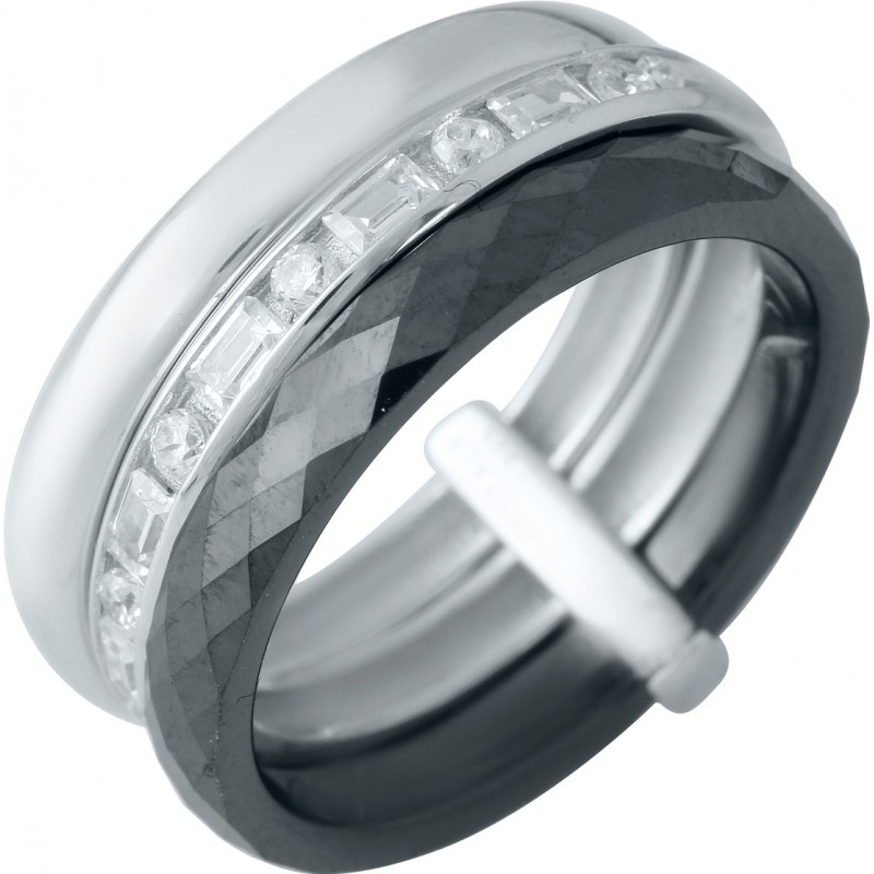 Серебряное кольцо SilverBreeze с керамикой 1978085 19 размер, 19 размер, 19 размер, 19 размер