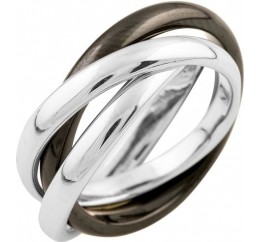 Серебряное кольцо SilverBreeze с керамикой (1541753) 17 размер
