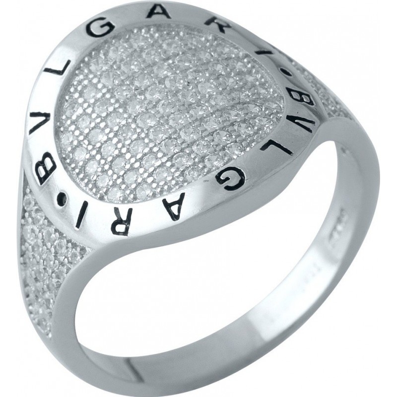 Серебряное кольцо SilverBreeze с фианитами (2000020) 17 размер
