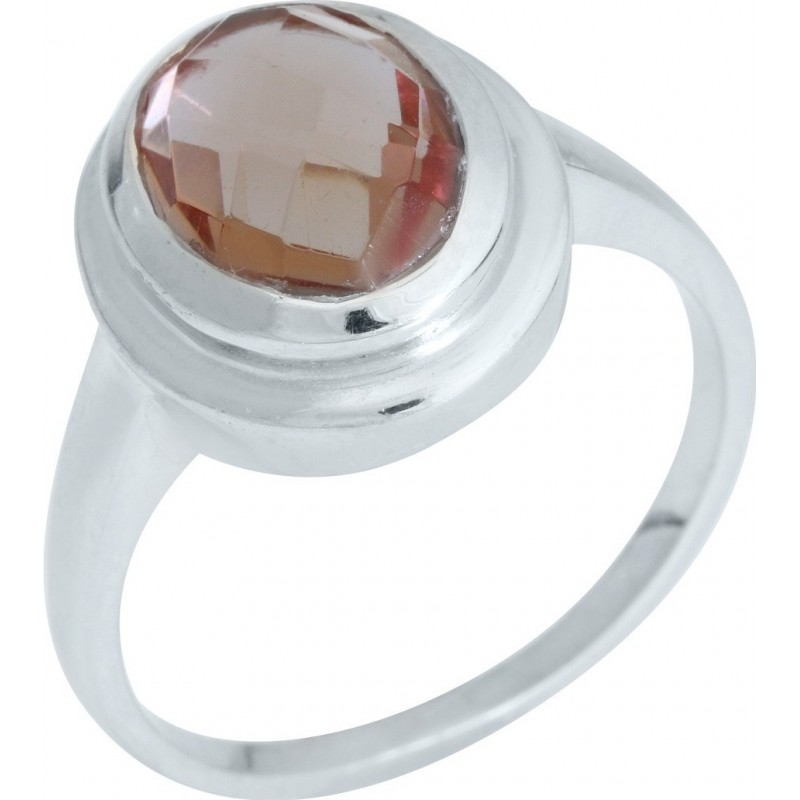 Серебряное кольцо SilverBreeze с Султанит султанитом (1960257) 18.5 размер