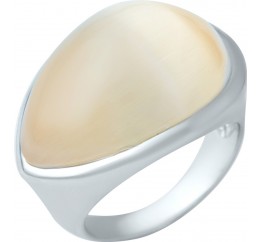Серебряное кольцо SilverBreeze с кошачим глазом 1944837 16.5 размер, 16.5 размер, 16.5 размер, 16.5 размер