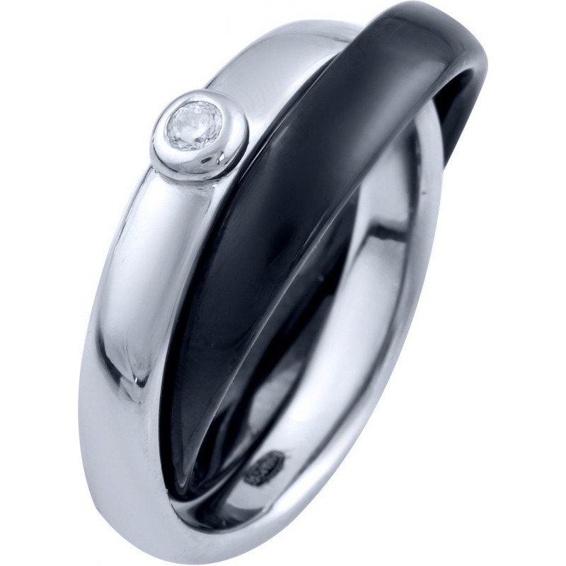 Серебряное кольцо SilverBreeze с керамикой 1765036 18.5 размер, 18.5 размер, 18.5 размер, 18.5 размер