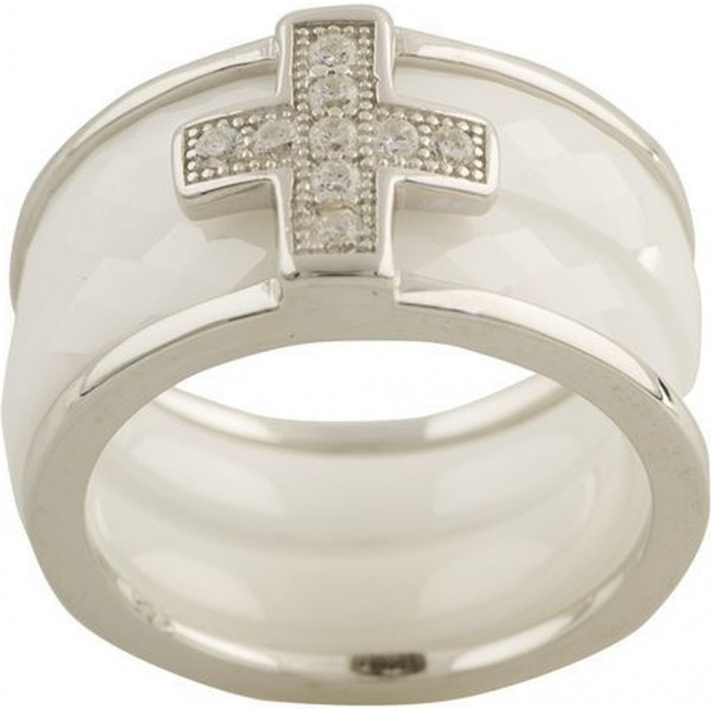 Серебряное кольцо SilverBreeze с керамикой 1150382 17 размер, 17 размер, 17 размер, 17 размер