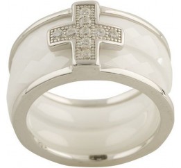 Серебряное кольцо SilverBreeze с керамикой 1150382 17.5 размер, 17.5 размер, 17.5 размер, 17.5 размер