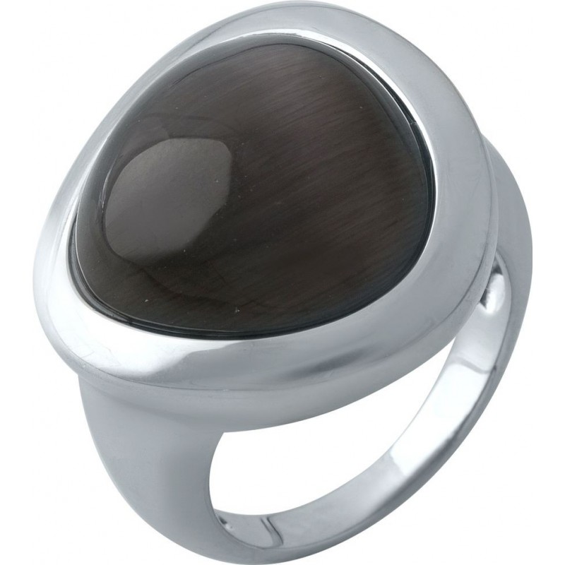 Серебряное кольцо SilverBreeze с кошачим глазом 1975015 18 размер, 18 размер, 18 размер, 18 размер