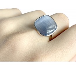 Серебряное кольцо SilverBreeze с кошачим глазом 1975282 17 размер, 17 размер, 17 размер, 17 размер