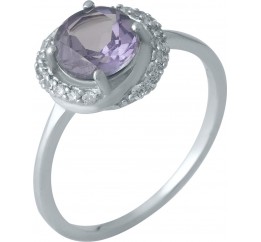 Серебряное кольцо SilverBreeze с олександритом 1989180 17.5 размер, 17.5 размер, 17.5 размер, 17.5 размер