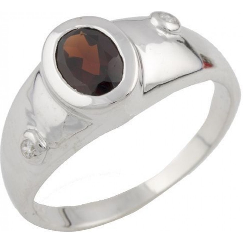 Серебряное кольцо SilverBreeze с натуральным рубином 1090961 17 размер, 17 размер, 17 размер, 17 размер