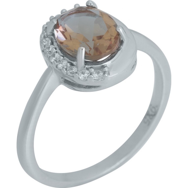 Серебряное кольцо SilverBreeze с Султанит султанитом 2007876 18.5 размер, 18.5 размер, 18.5 размер, 18.5 размер