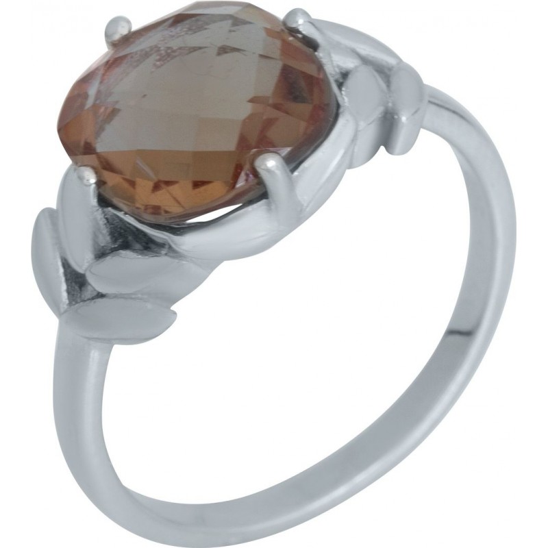 Серебряное кольцо SilverBreeze с Султанит султанитом 2007494 17.5 размер, 17.5 размер, 17.5 размер, 17.5 размер