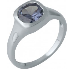 Серебряное кольцо SilverBreeze с олександритом 1989203 18.5 размер, 18.5 размер, 18.5 размер, 18.5 размер