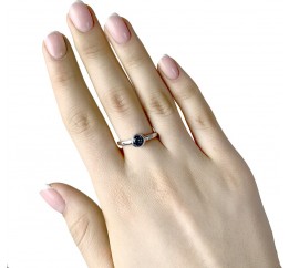 Серебряное кольцо SilverBreeze с натуральным мистик топазом 1838013 18 размер, 18 размер, 18 размер, 18 размер
