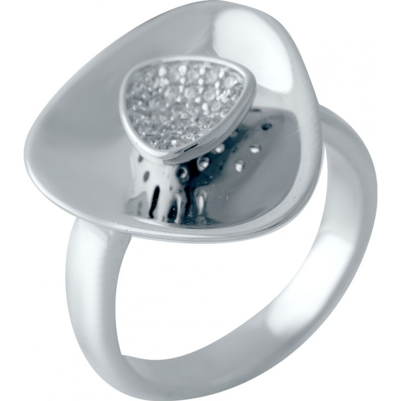 Серебряное кольцо SilverBreeze с фианитами (2031444) 16.5 размер