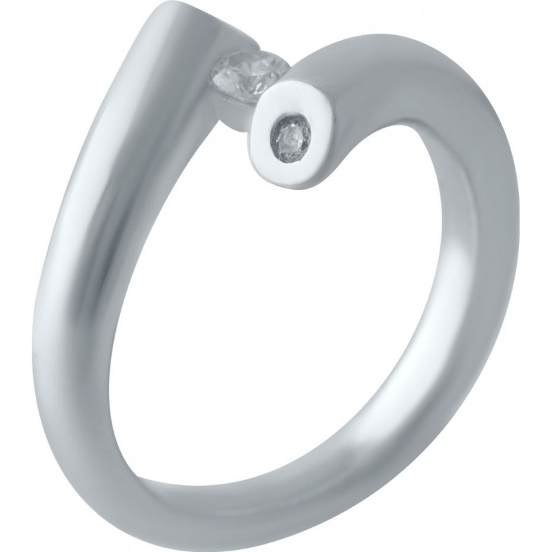 Серебряное кольцо SilverBreeze с фианитами 2029540 16 размер, 16 размер, 16 размер, 16 размер
