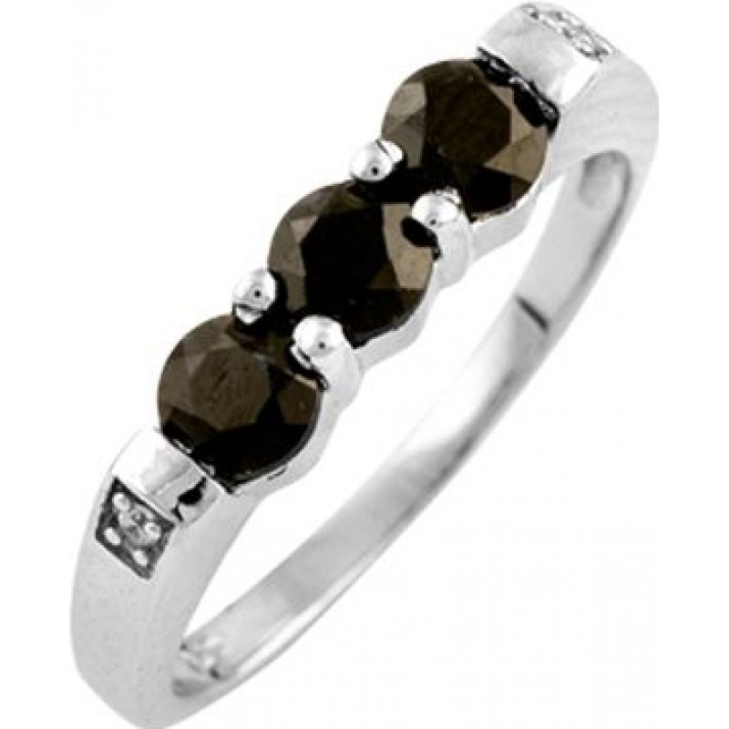 Серебряное кольцо SilverBreeze с натуральным сапфиром 0869889 17 размер, 17 размер, 17 размер, 17 размер