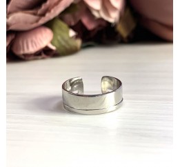 Серебряное кольцо SilverBreeze без камней (2030119) 18 размер