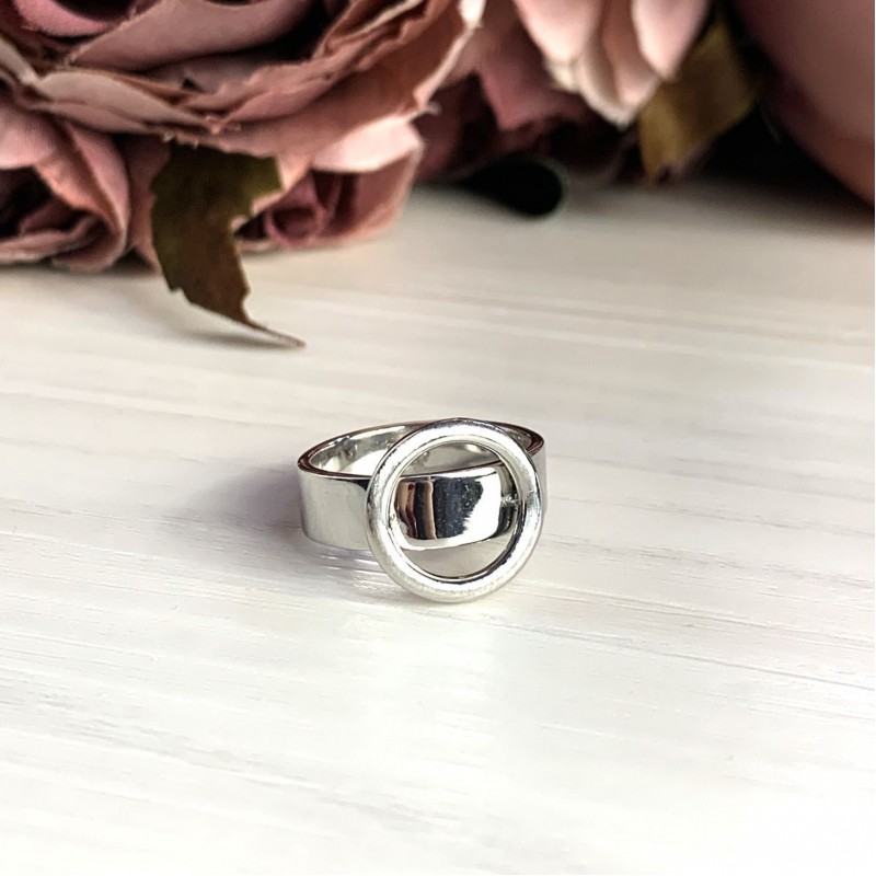 Серебряное кольцо SilverBreeze без камней 2016304 16.5 размер, 16.5 размер, 16.5 размер, 16.5 размер