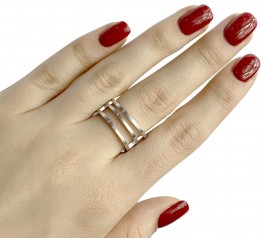 Серебряное кольцо SilverBreeze без камней 1957271 16.5 размер, 16.5 размер, 16.5 размер, 16.5 размер